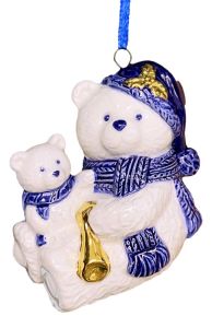 Kerstbal "Kerstbeertje"