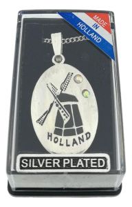 Ketting Zilver "Hollandse Molen"