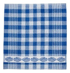 Keukenhanddoek "Klompen Blauw"