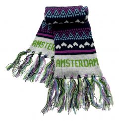 Kinder Winter Sjaal "Paars" Amsterdam