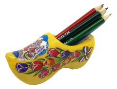 Gele Amsterdam klomp met puntenslijper