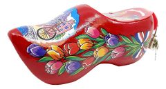 Savings clog Amsterdam Red