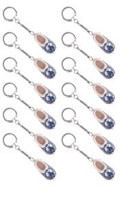 Sleutelhanger 1 DB keramisch klompje, 12 stuks