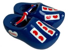 Set houten "Frisland " klompjes van 8cm