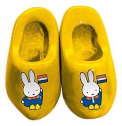 Koelkastmagneet "Nijntje in Boerenkiel" Geel