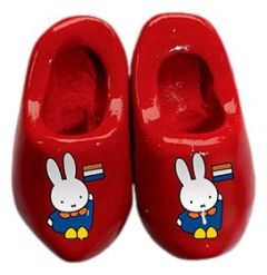 Koelkastmagneet "Nijntje in Boerenkiel" Rood