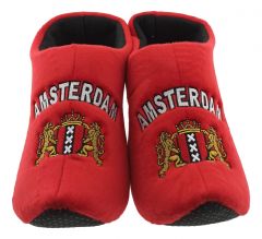 Klompsloffen "Amsterdam, Rood" (42-44)