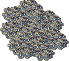 Delfts blauwe klompjes 5cm, 100 sets