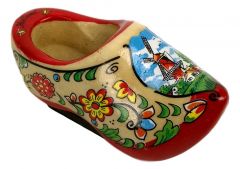 Koelkastmagneet Klomp Rode Zool, 6 cm