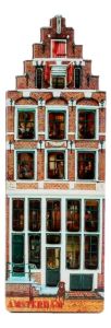 Fridge magnet "Amsterdam Egelantiersgracht"