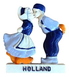 Koelkastmagneet Kussend Paar, 7 cm