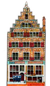 Koelkastmagneet Amsterdam Leeuwenburch