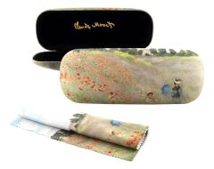Monet Eyeglass Cases - Poppies with lenscloth