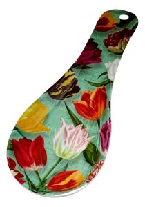 Lepelhouder 'pretty tulips' - groen