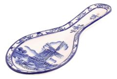 Lepelhouder Keramiek Delftsblauw Molen