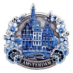 Amsterdam Grachtenpanden Magneet