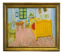 Magneet polyprint 'van Gogh' - slaapkamer