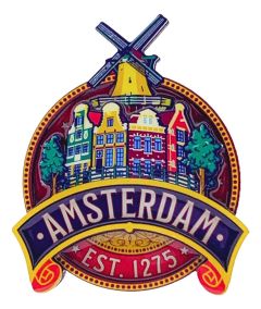 Magneet Epoxy Vintage Amsterdam