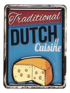 Koelkastmagnet Dutch Cuisine - Kaas