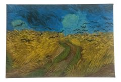 Magneet Van Gogh Korenveld met kraaien