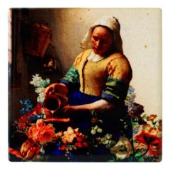 Magneet Het melkmeisje, Keramiek