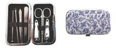 Manicure set "Delft Blue Flower"