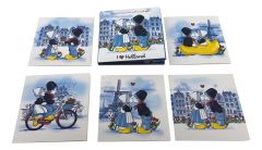 Mapje Kussend Paar Postkaarten