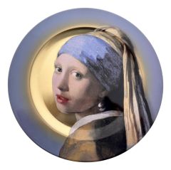 Bord Vermeer Meisje met de Parel, 26 cm