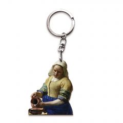 Sleutelhanger Vermeer - Het Melkmeisje