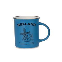Mok Memoriez - Holland Molen - Groot, Blauw