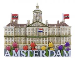 Royal Palace of Amsterdam Magnet- 3D