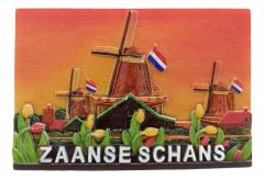 Zaanse Schans Magnet- 3D