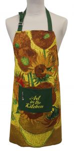 Memoriez Keukenschort Zonnebloemen