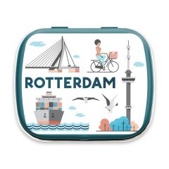 Pepermunt in blikje, Rotterdam