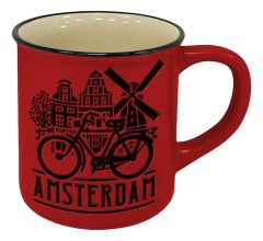 Mok Amsterdam - Rood - Groot