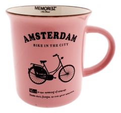 Memoriez - Amsterdam Bicycles- Pink, Large
