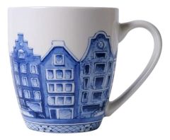 Koffiemok Grachtenhuisjes