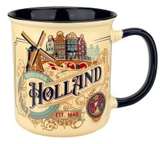 Mug Ornaments Holland - White