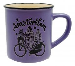Mok "Amsterdam" - Lila Groot