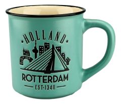 Mok "Rotterdam" - Groen - Groot