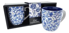 Espresso mokkenset 2 bekers "Delfts blauw"