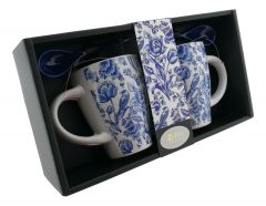 Koffie mokken set 2 bekers "Delfts Blauw"