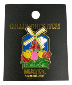 Pin "Windmolen in Tulpenveld"