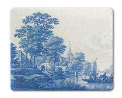 Mousepad Dutch Riverside Scene