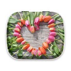 Pepermunt in blikje, Tulpen Hart