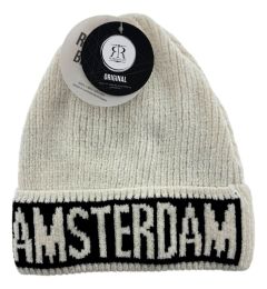 Robin Ruth Beanie Amsterdam - Wit