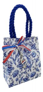 Muziektasje "Delfts Blauw" - Tulpen uit Amsterdam
