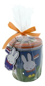 Nijntje Stroopwafel Blik - Nijntje met Nederlands vlaggetje