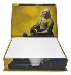 Notitieblok / Memobox "Melkmeisje"