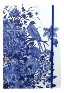Notebook Delft blue Birds (A5)